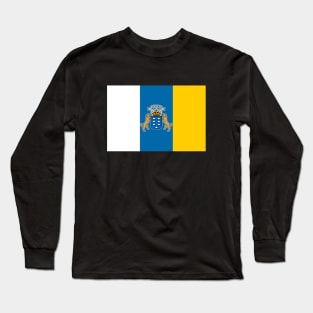 Flag of the Canary Islands Long Sleeve T-Shirt